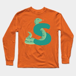 Animal alphabet S Long Sleeve T-Shirt